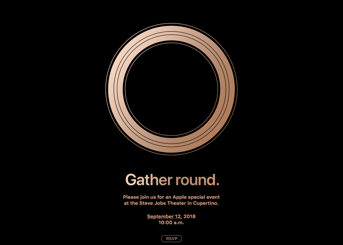 Apple Gather Round event