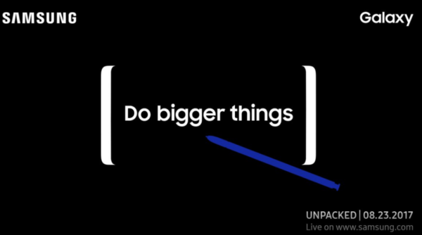 Galaxy UNPACKED Note 8