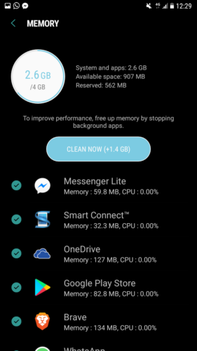 Task manager, koji je na Androidu nepotreban