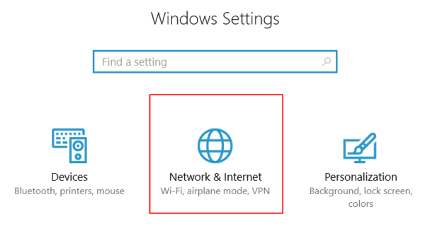 Windows 10 - Wi-Fi postavke