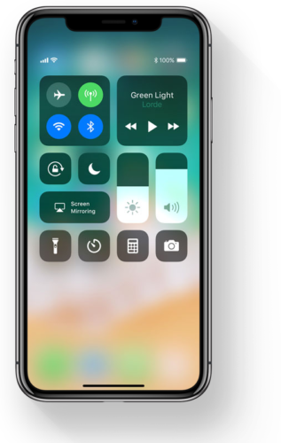 iOS11 Control Center